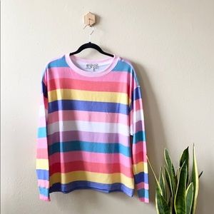 Wildfox Castaway Stripe Roadtrip Sweater